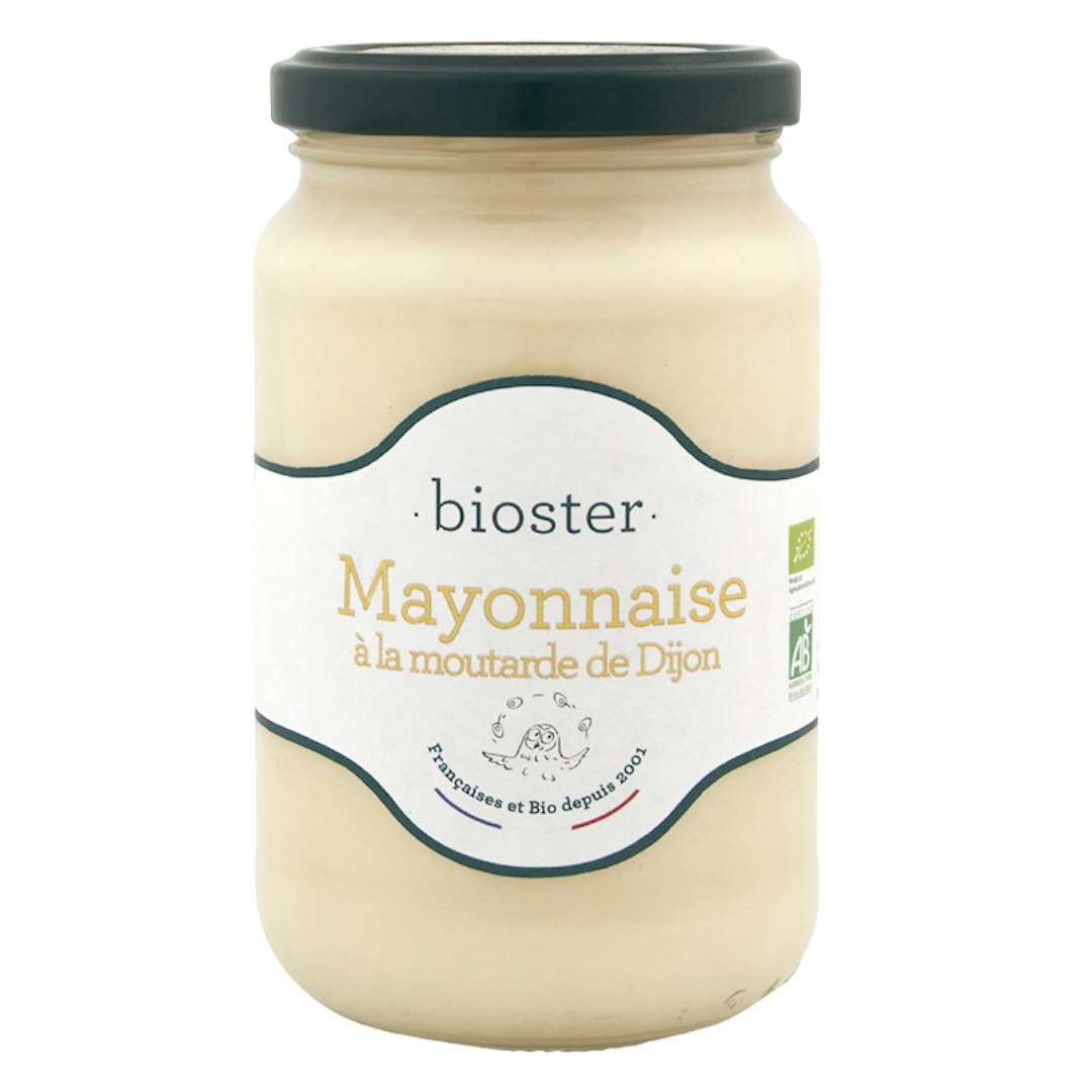 MAJONEZ JAJECZNY Z MUSZTARDĄ DIJON BIO 470 g - BIOSTER