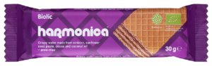 WAFELEK Z SAMOPSZY Z KREMEM MLECZNO - KAKAOWYM Z PROBIOTYKAMI BIO 30 g - HARMONICA