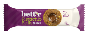 KULKI DAKTYLOWE Z NADZIENIEM PISTACJOWYM BEZGLUTENOWE BIO (3 x 15 g) 45 g - BETT'R