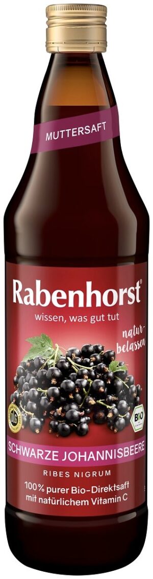 SOK Z CZARNEJ PORZECZKI NFC BIO 750 ml - RABENHORST