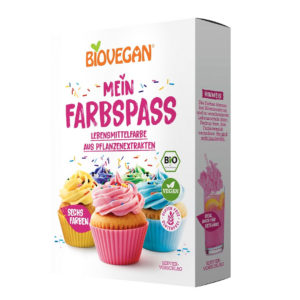BARWNIKI SPOŻYWCZE BEZGLUTENOWE BIO (6 x 8 g) 48 g - BIOVEGAN