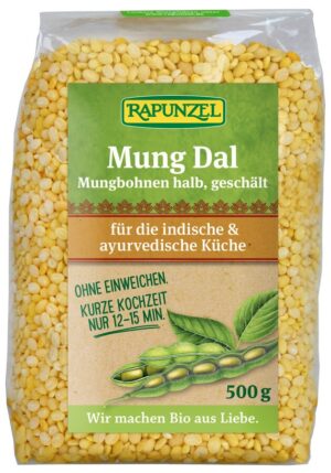 FASOLA MUNG OBRANA POŁÓWKI NA DAL BIO 500 g - RAPUNZEL
