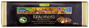 CZEKOLADA MLECZNA Z ORZECHAMI LASKOWYMI BIO 300 g - RAPUNZEL (PRODUKT SEZONOWY)