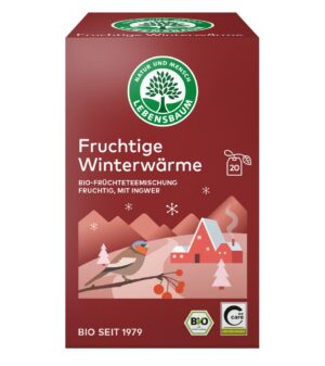 HERBATKA OWOCOWE ZIMOWE CIEPŁO BIO (20 x 2 g) 40 g - LEBENSBAUM (PRODUKT SEZONOWY)