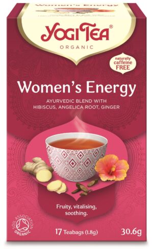 HERBATKA DLA KOBIET - ENERGIA (WOMEN'S ENERGY) BIO (17 x 1,8 g) 30,6 g - YOGI