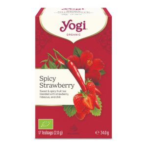 HERBATKA PIKANTNA TRUSKAWKA BIO (17 x 2 g) 34 g - YOGI