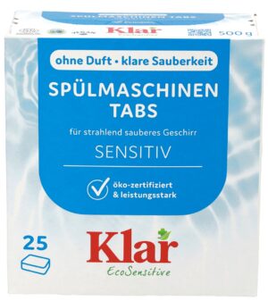TABLETKI DO ZMYWAREK ECO (25 szt.) - KLAR