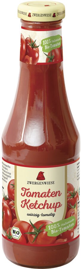 KETCHUP BEZGLUTENOWY BIO 500 ml - ZWERGENWIESE