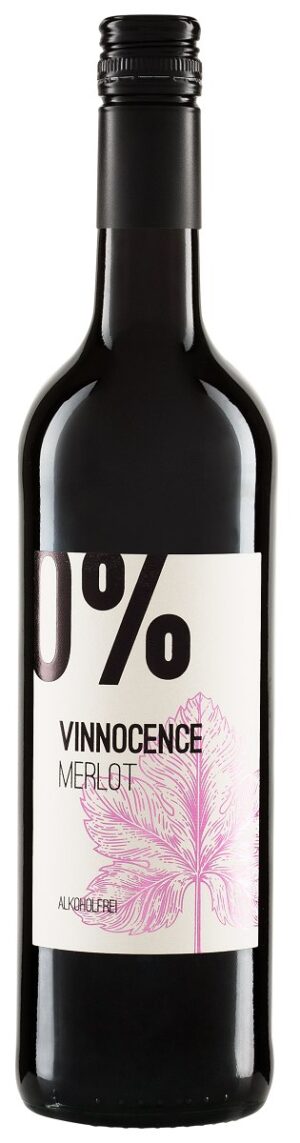 WINO BEZALKOHOLOWE MERLOT CZERWONE SŁODKIE BIO 0,75 L - VINNOCENCE (RIEGEL)