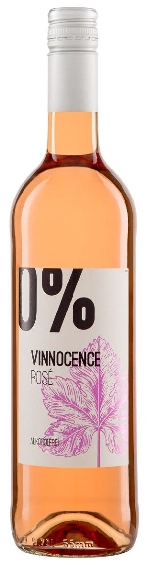 WINO BEZALKOHOLOWE CUVÉE RÓŻOWE SŁODKIE BIO 0,75 L - VINNOCENCE (RIEGEL)