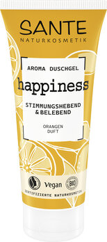 ŻEL POD PRYSZNIC HAPPINESS POMARAŃCZA ECO 200 ml - SANTE