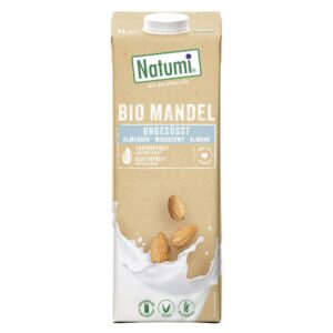 NAPÓJ MIGDAŁOWY BEZ DODATKU CUKRÓW BEZGLUTENOWY BIO 1 L - NATUMI