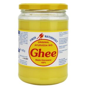 MASŁO KLAROWANE GHEE BIO 480 g (527 ml) - FINCK AYURVEDA