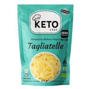 MAKARON (KONJAC) TAGLIATELLE BEZGLUTENOWY BIO 270 g (200 g) - KETO CHEF