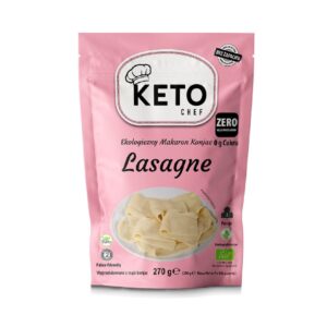 MAKARON (KONJAC) LASAGNE BEZGLUTENOWY BIO 270 g (200 g) - KETO CHEF