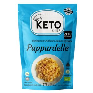 MAKARON (KONJAC) PAPPARDELLE BEZGLUTENOWY BIO 270 g (200 g) - KETO CHEF