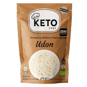 MAKARON (KONJAC) UDON BEZGLUTENOWY BIO 270 g (200 g) - KETO CHEF