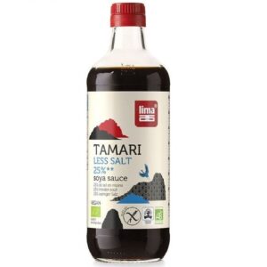SOS SOJOWY TAMARI 50 % MNIEJ SOLI BEZGLUTENOWY BIO 500 ml - LIMA