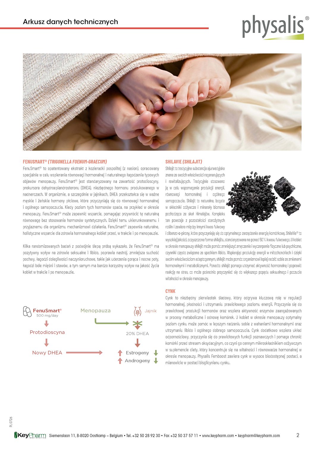 TABLETKI NA ENERGIĘ DLA KOBIET (FEMBOOST) 30 szt. - PHYSALIS (HERBALANCE) - obrazek 3