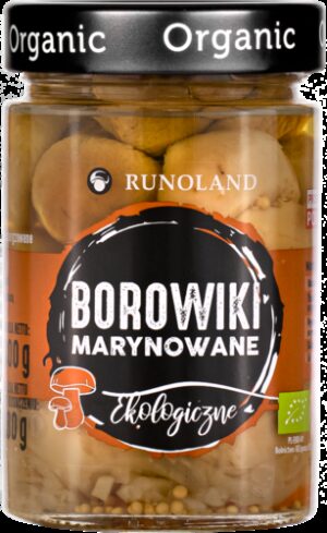 BOROWIK MARYNOWANY BIO 300 g (180 g) - RUNOLAND