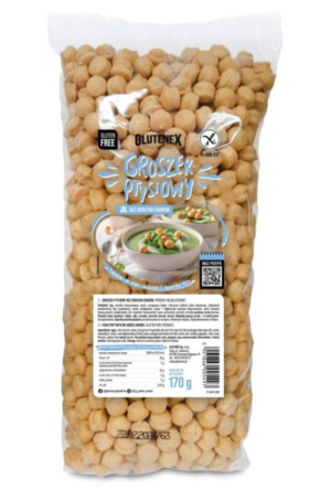 GROSZEK PTYSIOWY BEZ DODATKU CUKRÓW BEZGLUTENOWY 170 g - GLUTENEX