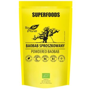 BAOBAB SPROSZKOWANY BIO 150 g - BIO PLANET SUPERFOODS