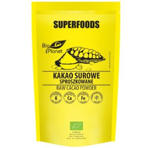 KAKAO SUROWE SPROSZKOWANE BIO 150 g - BIO PLANET SUPERFOODS