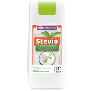 STEVIA (NA BAZIE ERYTRYTOLU I GLIKOZYDÓW STEWIOLOWYCH ZE STEWII) 150 g - NATURAVENA