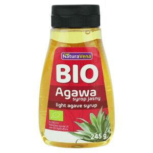 SYROP Z AGAWY JASNY BIO 245 g - NATURAVENA