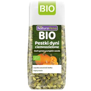PESTKI DYNI CIEMNOZIELONE BIO 150 g - NATURAVENA