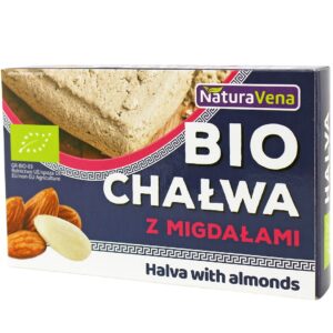 CHAŁWA Z MIGDAŁAMI BIO 200 g - NATURAVENA