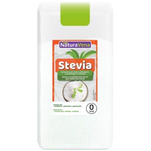 STEVIA (NA BAZIE ERYTRYTOLU I GLIKOZYDÓW STEWIOLOWYCH ZE STEWII) 500 g - NATURAVENA