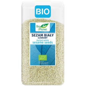 SEZAM BIAŁY ŁUSKANY BIO 400 g - BIO PLANET