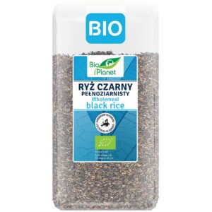 RYŻ CZARNY PEŁNOZIARNISTY (UPRAWIANY W EUROPIE) BIO 500 g - BIO PLANET