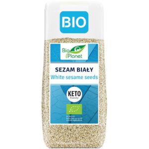 SEZAM BIAŁY NIEŁUSKANY BIO 200 g - BIO PLANET