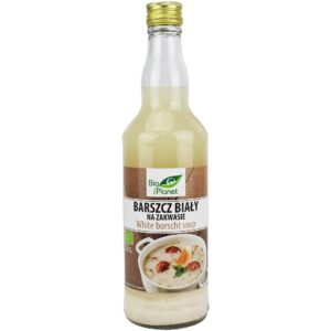 BARSZCZ BIAŁY NA ZAKWASIE NIEPASTERYZOWANY BIO 500 ml - BIO PLANET (PRODUKT SEZONOWY)