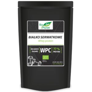 BIAŁKO SERWATKOWE NATURALNE (KONCENTRAT WPC 77) BIO 150 g - BIO PLANET