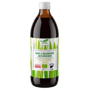 SOK Z MŁODEGO JĘCZMIENIA BIO 500 ml - BIO PLANET