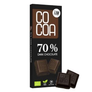 CZEKOLADA GORZKA 70 % BIO 40 g - COCOA