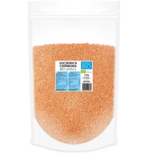 SOCZEWICA CZERWONA BIO 5 kg - HORECA (BIO PLANET)