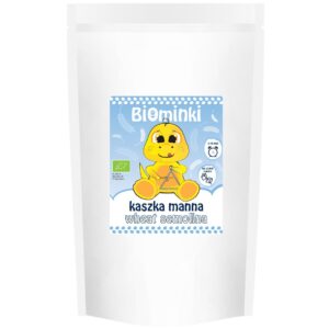 KASZKA MANNA BEZ DODATKU CUKRÓW BIO 500 g - BIOMINKI