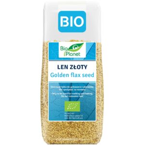 LEN ZŁOTY (SIEMIĘ LNIANE) BIO 200 g - BIO PLANET