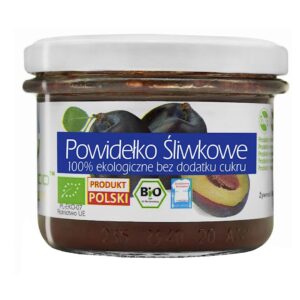 POWIDEŁKO ŚLIWKOWE BEZ DODATKU CUKRÓW BEZGLUTENOWE 180 g - BIOFOOD