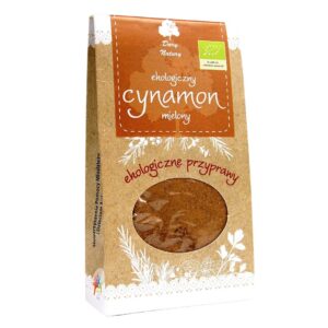 CYNAMON CEJLOŃSKI MIELONY BIO 50 g - DARY NATURY