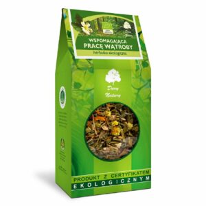 HERBATKA WSPOMAGAJĄCA PRACĘ WĄTROBY BIO 200 g - DARY NATURY