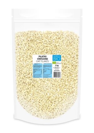 PŁATKI OWSIANE BIO 3 kg - HORECA (BIO PLANET)