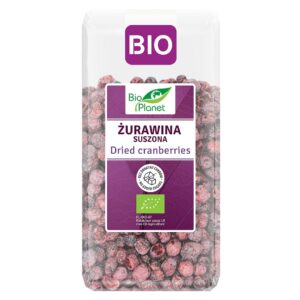 ŻURAWINA SUSZONA NIESŁODZONA BIO 50 g - BIO PLANET