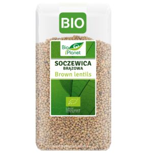 SOCZEWICA BRĄZOWA BIO 500 g - BIO PLANET