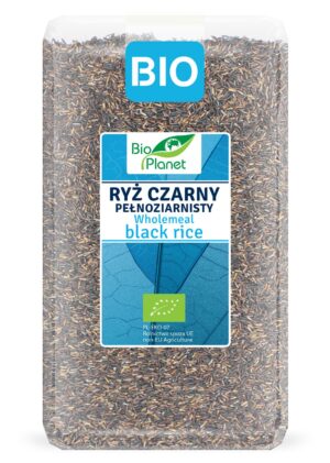 RYŻ CZARNY PEŁNOZIARNISTY BIO 1 kg - BIO PLANET