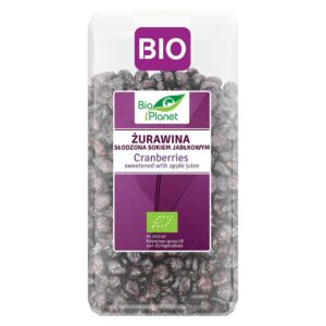 ŻURAWINA Z SOKIEM JABŁKOWYM BIO 400 g - BIO PLANET